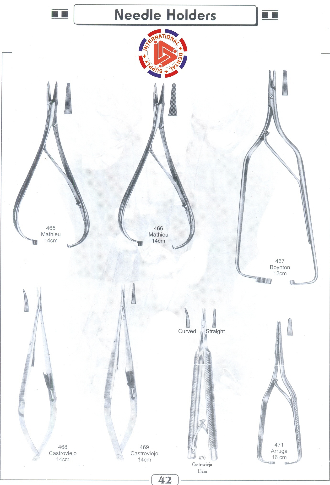 Needle Holders & towel clamps